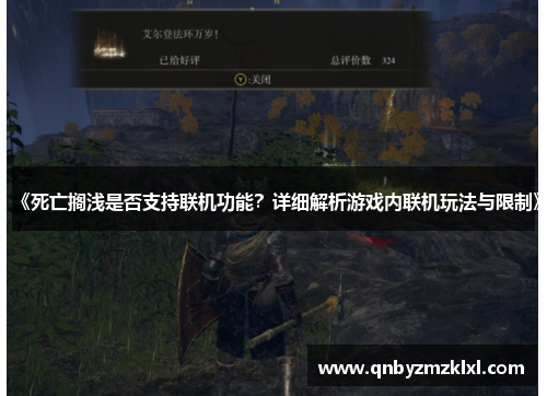 《死亡搁浅是否支持联机功能？详细解析游戏内联机玩法与限制》